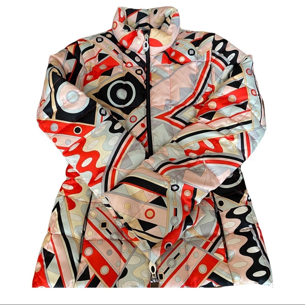Emilio Pucci puffer ski jacket coat